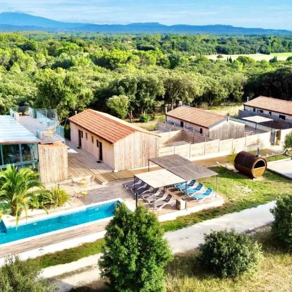 NUIKI Lodges - Chambres d'hôtes, отель в городе Montségur-sur-Lauzon