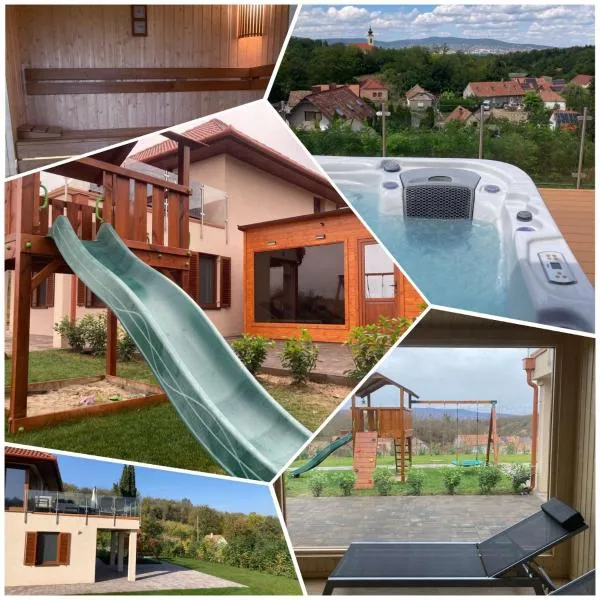 Lila akác vendégház, hotel in Keszü