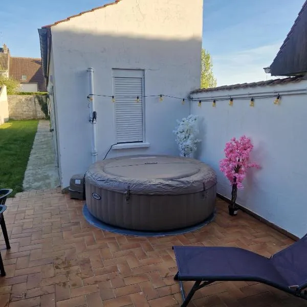 Maison familiale 6 pers ,1 bébé, hotel en Étaples