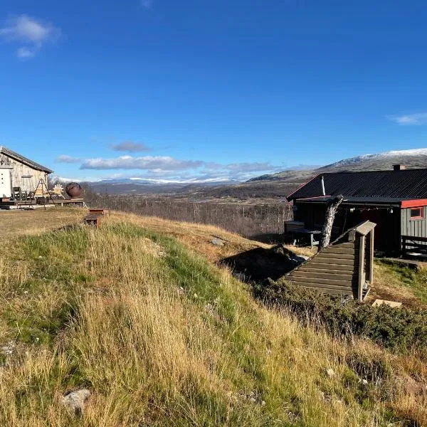 Koselig hytte med uthus på vakre Dovrefjell, hotel i Dovre
