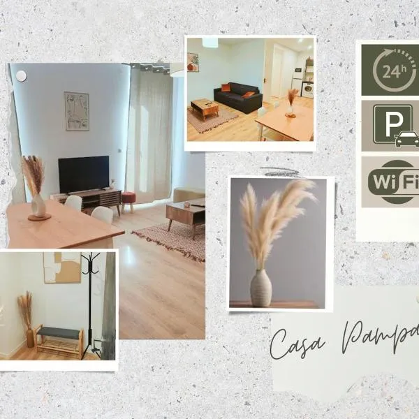 Casa Pampa 4 pers Parking check-in 24sur24 wifi, hotel a Clermont-Ferrand