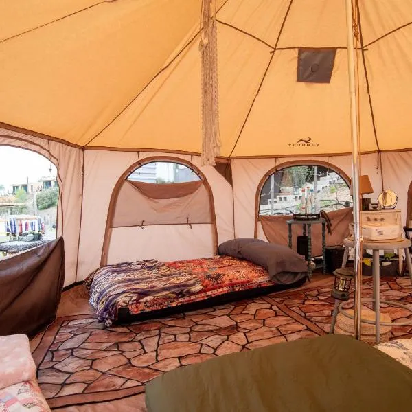 Viesnīca Lago Amor del Valle Glamping Grande pilsētā San Antonio de las Minas