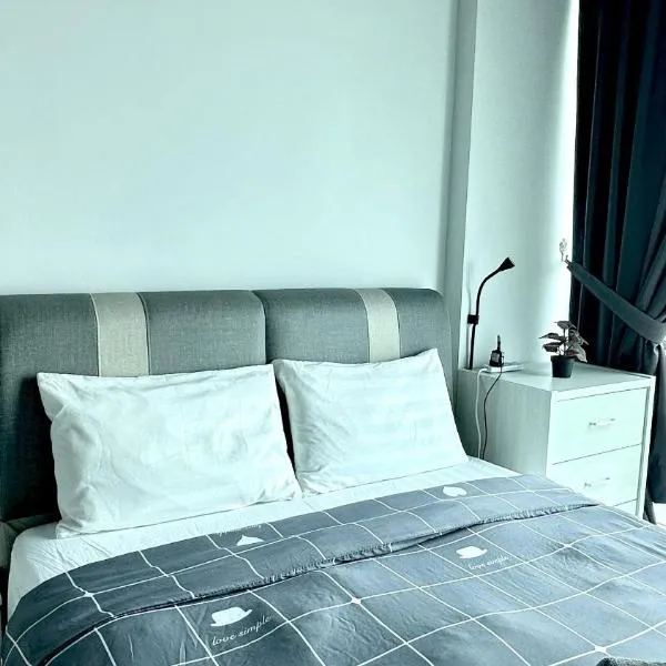 2BR Lively City View Family Suite#Airport, hotel v destinaci Bayan Lepas