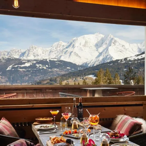 Chalet Alpen Valley, Mont-Blanc, hôtel à Combloux