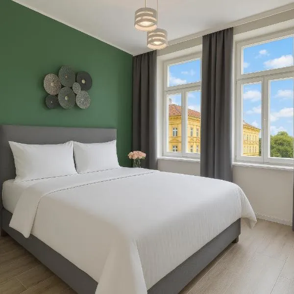 Kinsky Garden Apartments and Suites by Dwellfort, hotel in Prague