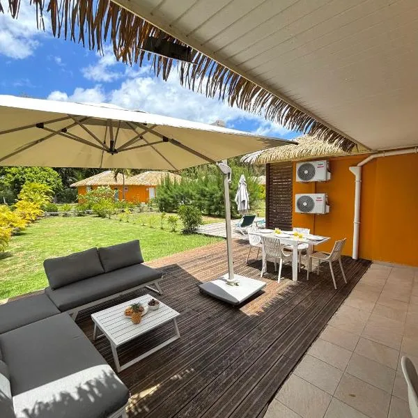 Hana Mana Bungalow - Plage proche, Grande Terrasse, hotel v destinaci Grand-Bourg