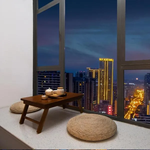 Ode to Joy Hotel Apartment East Railway Station Guanghuan Shopping Park Branch, hotell sihtkohas Chengdu