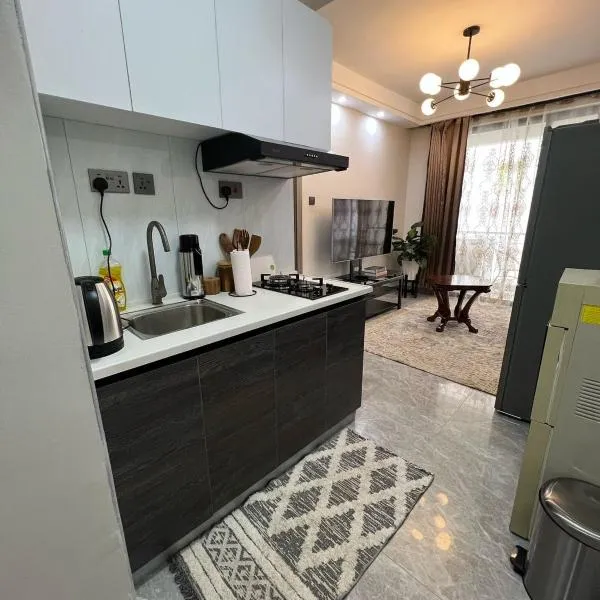 One bedroom apartment in Kindaruma Homes Apartments- Kilimani, hotel in Nairobi