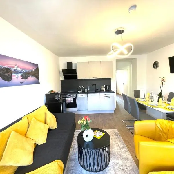 Neubauwohnung in LINZ - sehr zentral,gratis Parkplatz und Balkon, khách sạn ở Linz