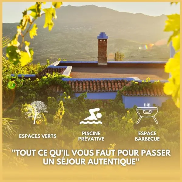 Villa Authentique avec Vue Panoramique à 3 km de Chefchaouen, hotel v destinaci Šafšawán