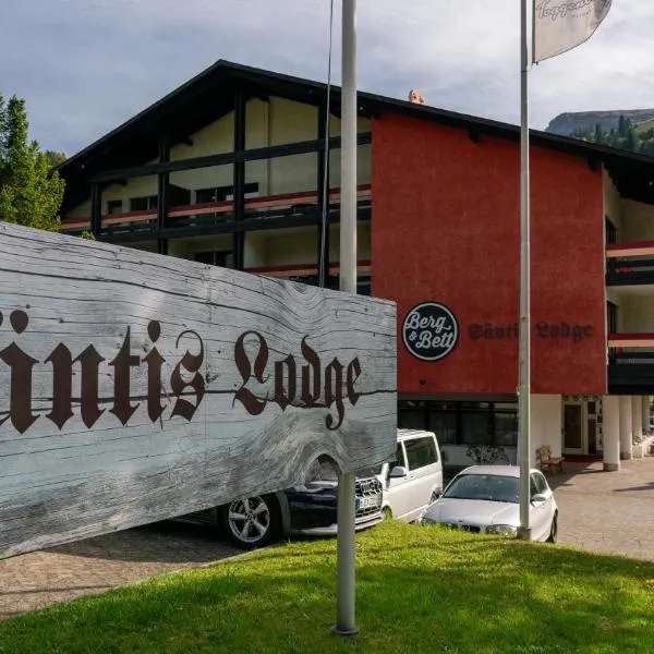 Hotel Säntis Lodge, Hotel in Unterwasser