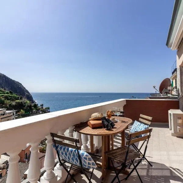 Giadera penthouse 5terreparco, hotell Riomaggiores