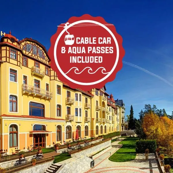 Grand Hotel Praha, hotell sihtkohas Tatranská Lomnica
