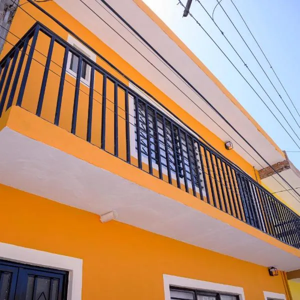 A 90m de Feria, Céntrico y Acogedor - Departamento A220-2, ξενοδοχείο στο Αγουασκαλιέντες