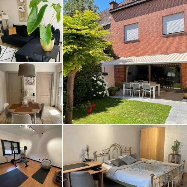 Ruime gedeelde woning met privé-kamer en modern comfort, hotel Wevelgemben
