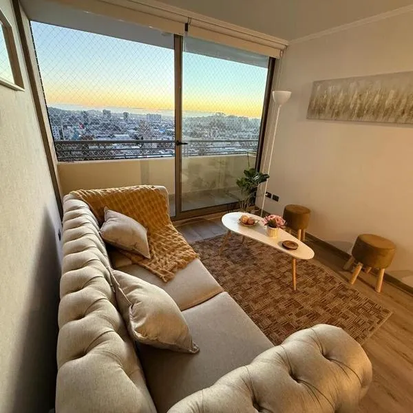 Céntrico,acogedor, con gran vista y estacionamiento, hotel in Concepción