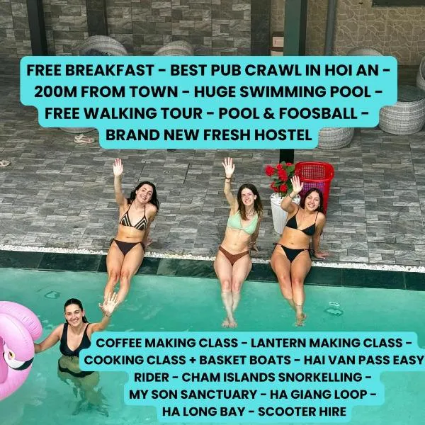 Riverside Hoi An, Dolphins Hostel, hotel en Hoi An