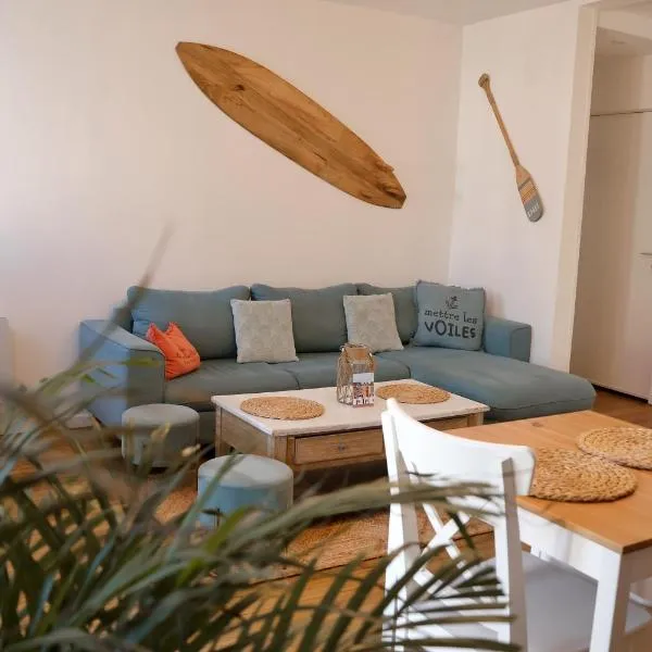 Le 8 ∙ Appartement cosy avec balcon vue sur mer, hôtel à Mers-les-Bains