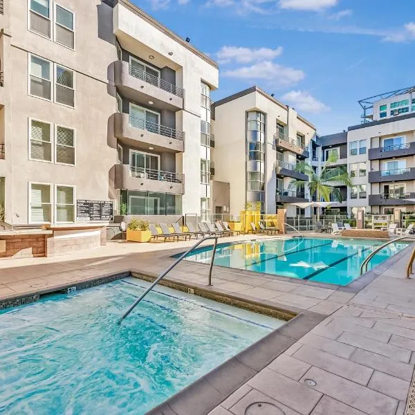 Studio Luxury Marina del Rey with parking gym pool，位于洛杉矶的酒店