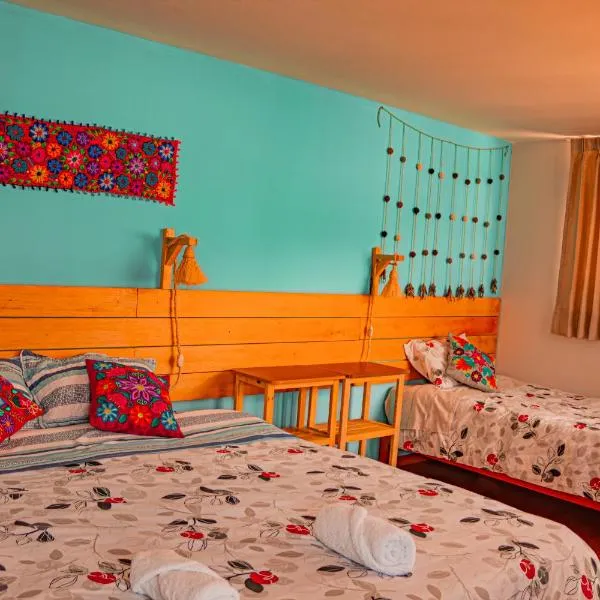 "CASITA AZUL"- Apartamento con bonita vista Volcan, hotel in Chivay