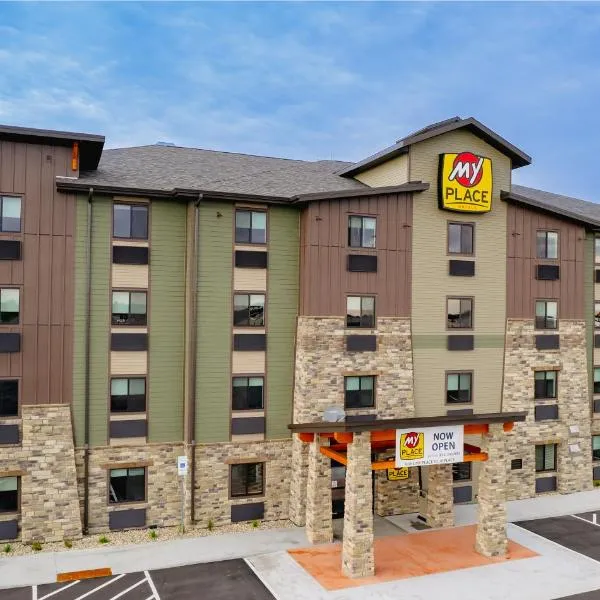 My Place Hotel-Mitchell SD、ミッチェルのホテル