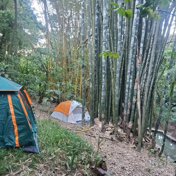 Campamento equipado de bosque, hotel v destinaci Cuetzalán del Progreso