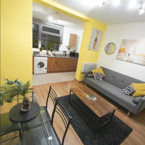 City Centre 1bed w free parking, hotel in Birmingham