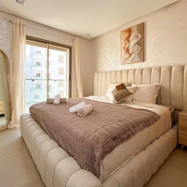 Harmonie Kénitra Grand Appartement 3 Chambres Tout Confort, hotel di Kenitra