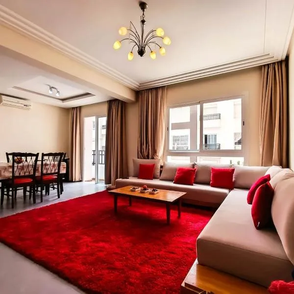 COZY Bel appartement-Wifi-Netfix-Parking, hotel a Agadir