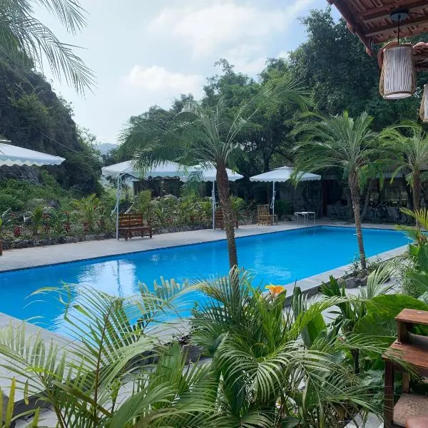 Trang An river mountain ecolodge Ninh Binh、ニンビンのホテル