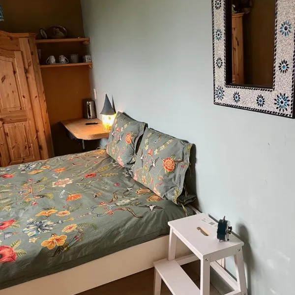 Kamer in een Strobalen huis, hotel in Linter