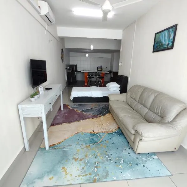 Homestay Studio Apartment Bentara Suite, Kompleks Mutiara Gua Musang，位于话毛生的酒店