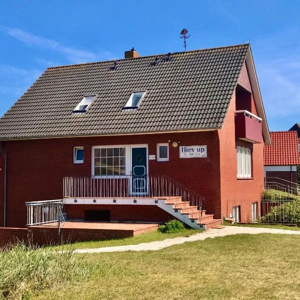Hiev up: Baltrum şehrinde bir otel