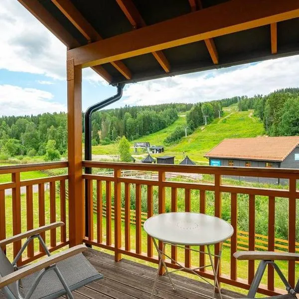 Kungsbergets finaste läge, Åhus B - semesterboende med sauna、Järboのホテル