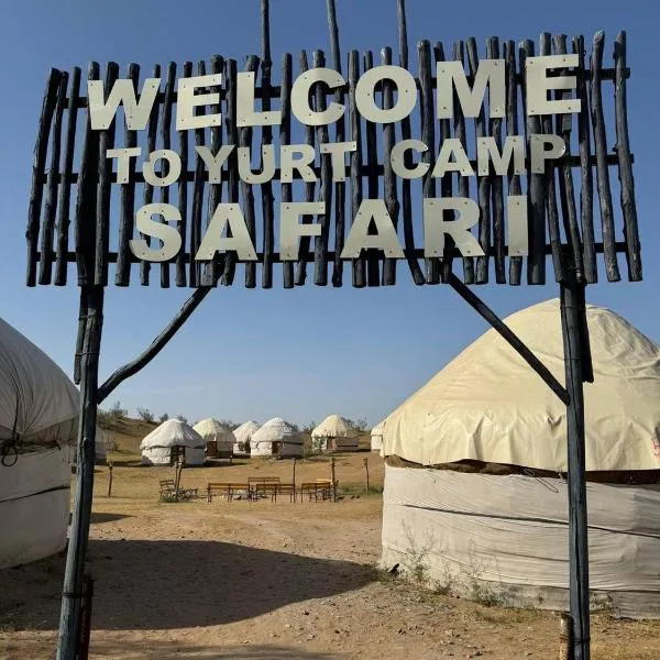 Qizilqum Safari Yurt Camp, Hotel in Narpay