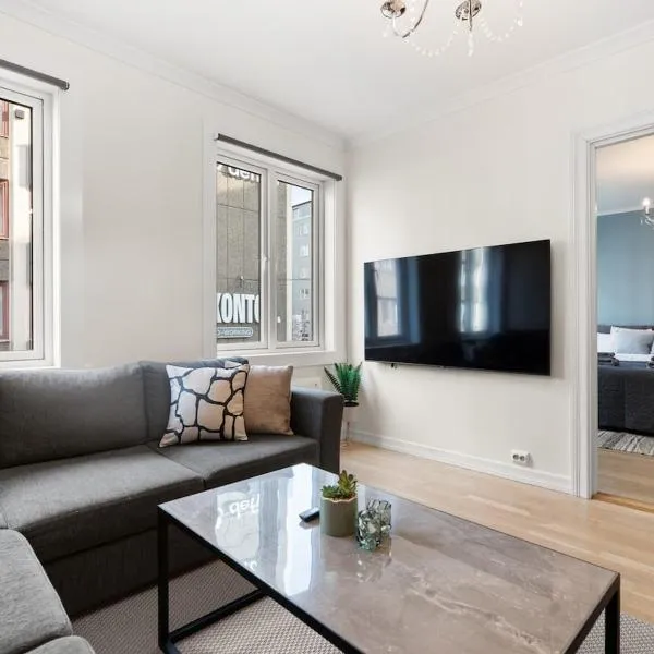 Luxury 4-Bedroom Apartment in Oslo's Heart - Walk to Major Attractions, hotel a Oslo
