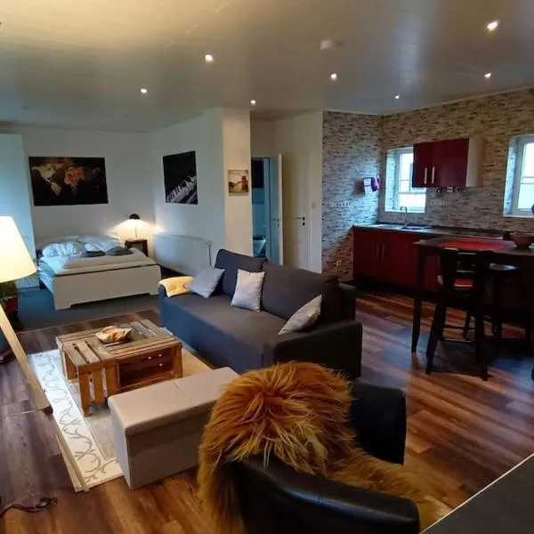 Kleine Landhaus-Wohnung im freistehenden Fachwerkhaus, hotell sihtkohas Minden