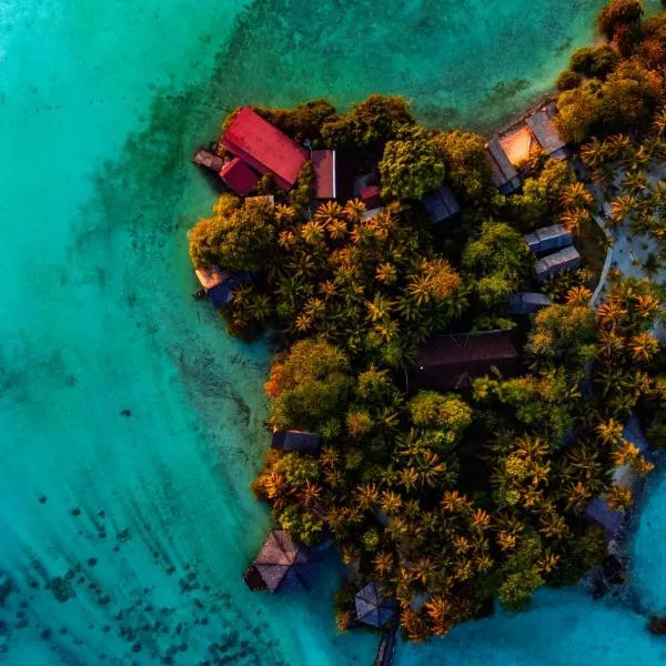 Nabucco Island Resort，Maratua Atoll的飯店