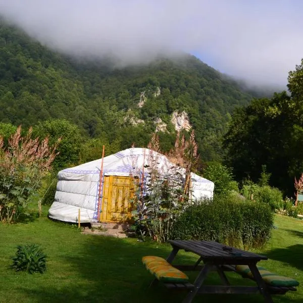 Le portillon des fées，位于Sost的酒店