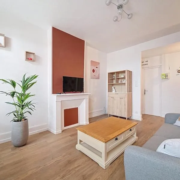 L'échappée Belle - Classé 2 étoiles, hotel v destinaci Mers-les-Bains