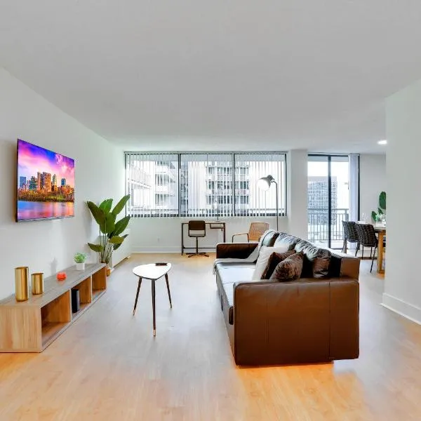 Arlington में, होटल Central Apartment with Easy Metro Access