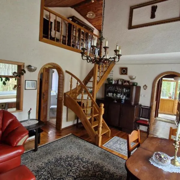 Domek nad Jeziorem Lewinko Kaszuby, hotel v destinaci Pobłocie