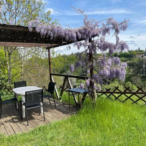 Le Chalet du Parc proche du safari parc de Peaugres、アノネーのホテル