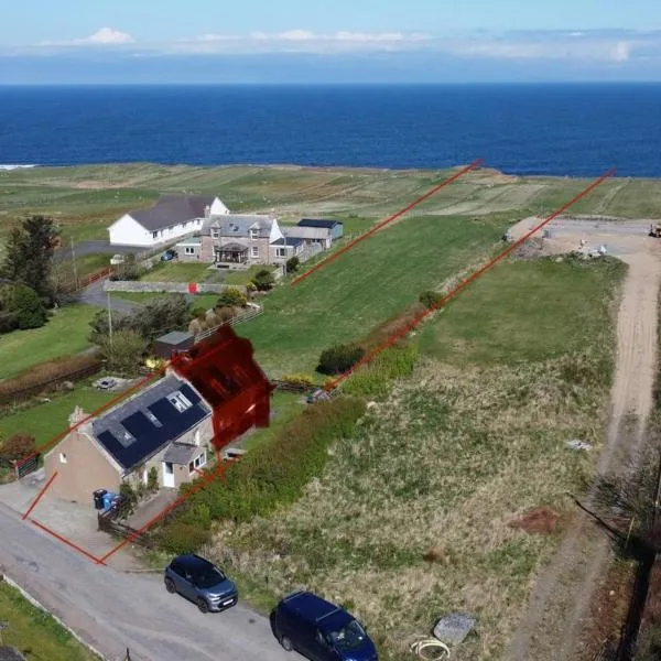 Traditional 2 bed croft, hotel in Portskerra