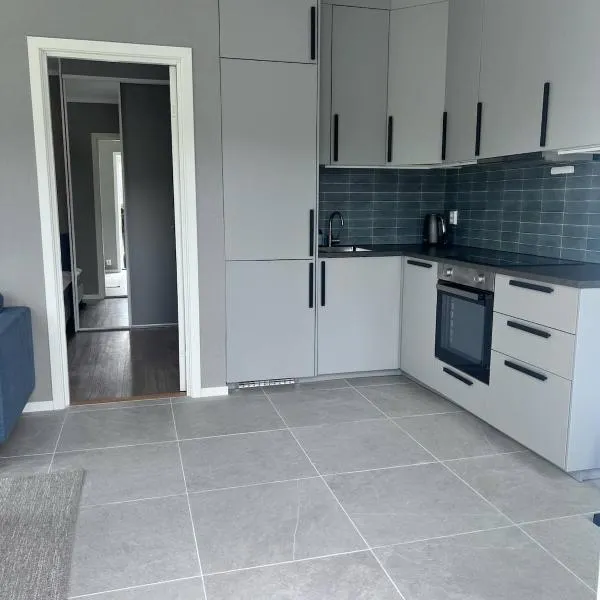 Newly built, bright apartment, ξενοδοχείο σε Skien
