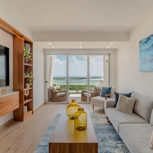 BAYSlDE- Exclusive 2 BDR by Casa Paraiso，坎昆的飯店