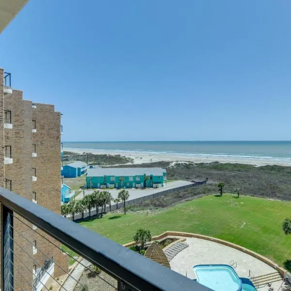 7th-Floor Oceanfront Unit with Pools in Port Aransas, hotel in Port Aransas