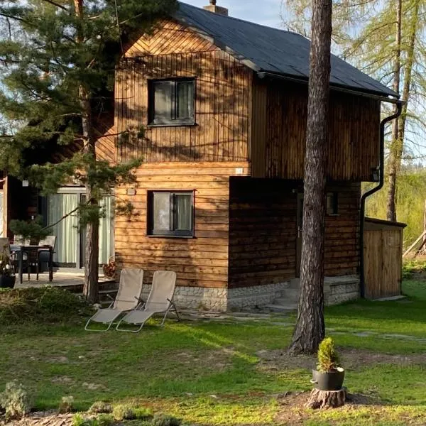 Chata u lesa, hôtel à Melč