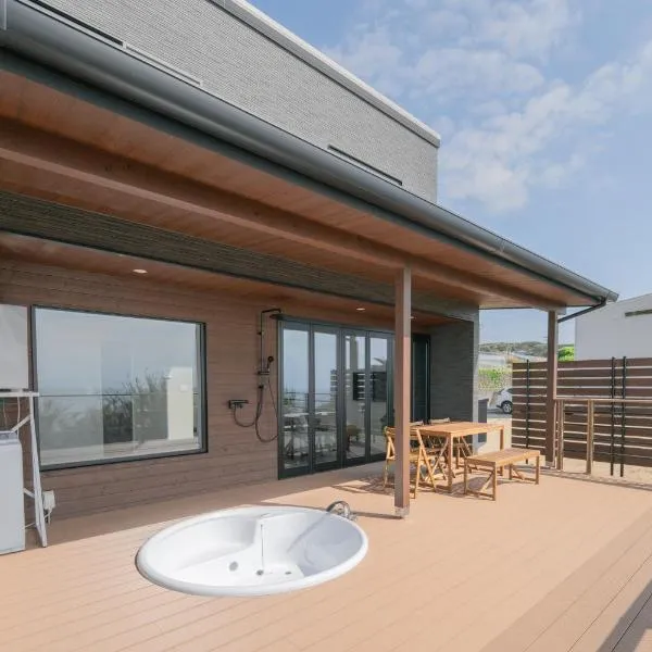 新築オーシャンビュー離れ FLAG Awaji HANARE，位于淡路的酒店