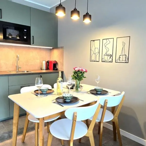 Apartament Złota Plaża Jantar Resort by TriApart、ヤンタルのホテル